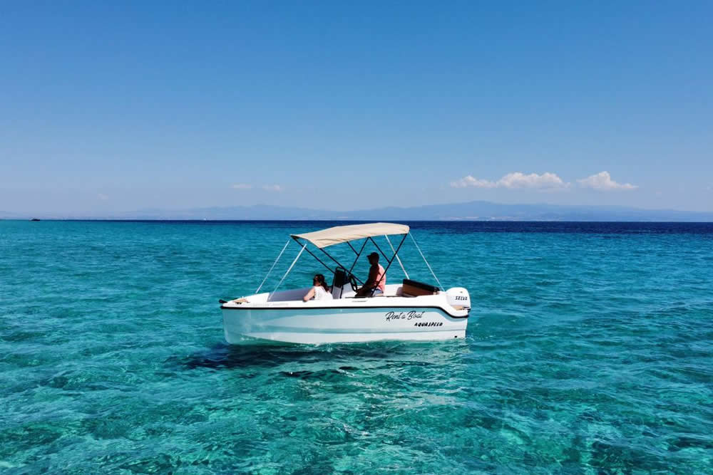 Activities Rent a Boat Chalkidiki